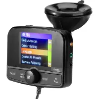 Casativo Einfach DAB+ über FM hören - 4in1 Kfz DAB Radio Empfänger mit Bluetooth 5.0, Freisprechanlage & FM Transmitter - Kristallklarer Digital-Sound im Auto