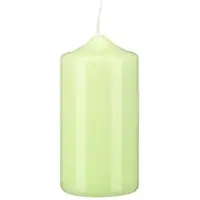 Kopschitz Kerzen Spitzkopf-Stumpenkerzen Kiwi 250 x Ø 60 mm, 8 Stück