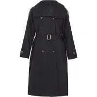 Dreimaster Women Coat in black | Gr.: XXL