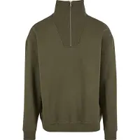 Urban Classics Cut&sew Halbreißverschluss-sweatshirt