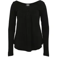 Urban Classics Viscose Button Up Langarm-t-shirt