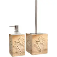 Sanilo Seifenspender »Sunshine«, 165 mm - 70 mm, Beige, Rechteckig