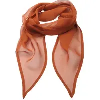 Premier Damen Chiffon-Schal / Chiffon-Halstuch (Kastanie)