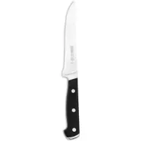 Mundial , Ausbeinmesser, (8815-6), 15.24CM, Kunststoffscheide, Schwarzer Griff, Rostfreier Stahl