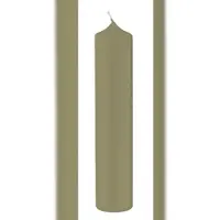 Kopschitz Kerzen Altarkerzen 10% BW-Anteil Antik Grün 300 x Ø 40 mm, 16 Stück