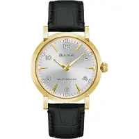 Bulova Nur Zeit Schwarz Kollektion Clipper - mann