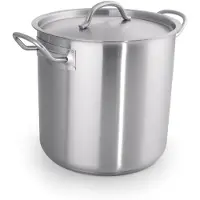 Wasa Suppentopf / Kochtopf mit Deckel, CNS, 6-20 Liter wählbar, Serie 53 : Suppentopf mit Deckel, Ø 32 cm, 20 ltr. Variante: Suppentopf mit Deckel, Ø 32 cm, 20 ltr.