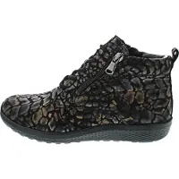 Waldlaufer k-ira Stiefelette schwarz kombi. in Gr. 37.5