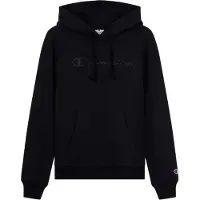 Champion schwarzer Damen-Kapuzenpullover