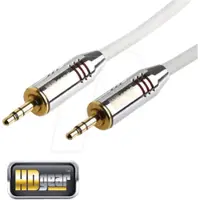 HDgear HDG AC0100-030 - Audio Kabel, 3,5 mm Stereo Klinkenstecker, 3 m