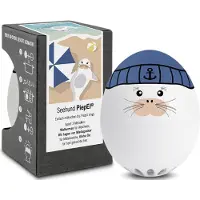Brainstream Eieruhr PiepEi "Seehund" Ø 4.5 cm weiß
