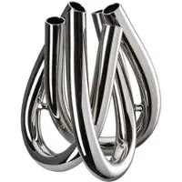 Rosenthal - Triu Vase H 22 cm, silber