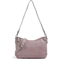 The Chesterfield Brand Leder Umhängetasche Schultertasche Irving Crossbody Bag Lavender Lilac flieder