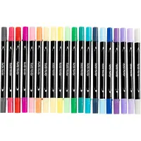 Creativ Company Textilstifte Ergänzende Farben 20 Teile
