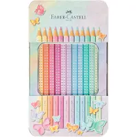 Adlibris - Pencil Sparkle tin (12 pcs) (201910)