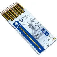 Staedtler Dreikantbleistift Noris, Härtegrad HB, WOPEX-Material, rutschfeste Soft-Oberfläche