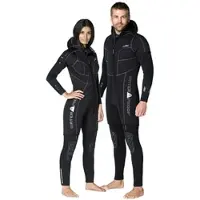 Waterproof Overvest - W-Serie - 5mm - mit Kopfhaube - Damen - Größe 2XL #