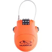 Hudora Cable Lock, orange