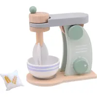 Jouéco Holzspielzeug Mixer - Kinder Küchenmaschine zum Backen
