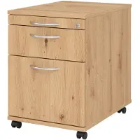 Hammerbacher Rollcontainer 58cm,1Schub,1HR,Schl.BM Asteich