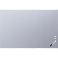 Legamaster Glasboard, mit 2 Magneten & 1 Glasboard Marker, B 1500 x T 4,4 x H 1000 mm, gehärtetes Sicherheitsglas, matt, chilly lake