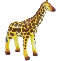 Green Rubber Toys Giraffe, Naturkautschuk