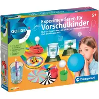Clementoni Experimentierkasten "Galileo Lab, Experimentieren für Vorschulkinder", bunt (weiß, neutral), Experimentierkästen, Kinder, Experimentierkasten, Made in Europe