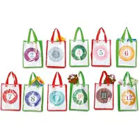Betzold XXL Adventskalender zum Selbstbefüllen, mit DIN A4 Einschub, wiederverwendbar