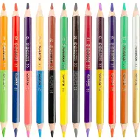 Kores - Kolores - Jumbo Dou 12 Coloured Pencils (93252)
