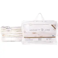 Heckett & Lane Vier-Jahreszeiten Bettdecke Gold Hohlfaser-135 x 200 cm