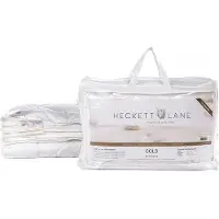 Heckett & Lane Ganzjahres Bettdecke Gold Hohlfaser-155 x 220 cm