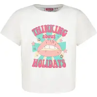 Vingino T-shirt Heba Mädchen Weiß 164