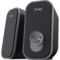 Trust 25670, 2.0 Kanäle, Kabelgebunden, 6 W, 20 - 20000 Hz, 4 Ohm, Schwarz