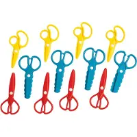 Colorations Knettscheren Set für Kinder - 12-teiliges Bastelwerkzeug