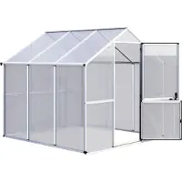 KGT Gewächshaus "Callas III" pressblank 5,2 m² 6 mm HKP