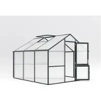 KGT Gewächshaus "Nelke III" tannengrün 9,6 m² 16 mm HKP