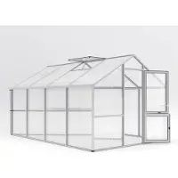 KGT , Gewächshaus "Nelke IV", pressblank, 12,7 m², 16 mm HKP