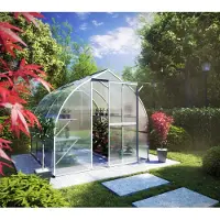 KGT Gewächshaus "Rhodo III" pressblank 5,2 m² 6 mm HKP