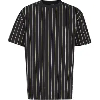Urban Classics Printed Pinstripe Tee - 179649