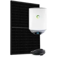 Offgridtec 450W Solaranlage mit 30l Fothermo Boiler zur Warmwasseraufbereitung für Garten- oder Berghütte