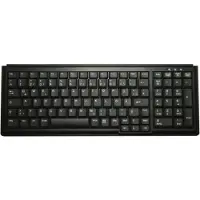 Cherry Design Active Key Industrietastatur IP68 Kompakt Kabelgebunden Schwarz DE C7000, Volle Größe (100%), Kabelgebunden, USB, Scherenschalter, QWERTZ, Schwarz