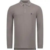 U.s. polo assn. . Herren Longsleeve Poloshirt aus Baumwoll-Elasthan