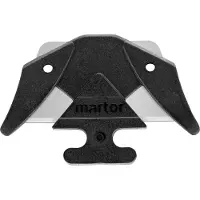 MARTOR SECUMAX Klinge 3550, 10 St., L 38,9 x B 25,8 mm, Stahl, Materialstärke 0,3 mm