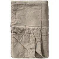 Ib Laursen Vintage Quilt unifarben in linen | Gr.: onesize