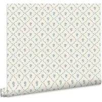 Laura Ashley Vliestapete "Kate" kariert glatt 10mx52cm (ca. 5m2)