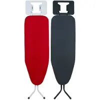 Dirt Devil Bügelbrett 119 x 83 cm – Inkl. Bügelbrettbezug – Höhenverstellbar 68-83cm – Mit Anti-Rutsch-Füßen – Passend für Verschiedene Bügeleisen – Zufällige Farbe/Design Bügelbrettbezug