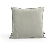 HAY Terrazza Kissen, grau schmal gestreift, 60 x 60 cm - , Terrazza, Grau, Stoff / Textil