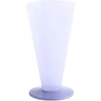 HAY - Conical Vase S, Ø 9,6 x H 18 cm, light blue and lavender blue
