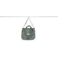 HAY - Grid Crossover Bag - Medium - Dunkelgrün