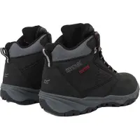 Regatta - "Amble" Wanderstiefel für Herren, Wasserfest RG12677 (44 EU) (Schwarz/Tomatenrot)